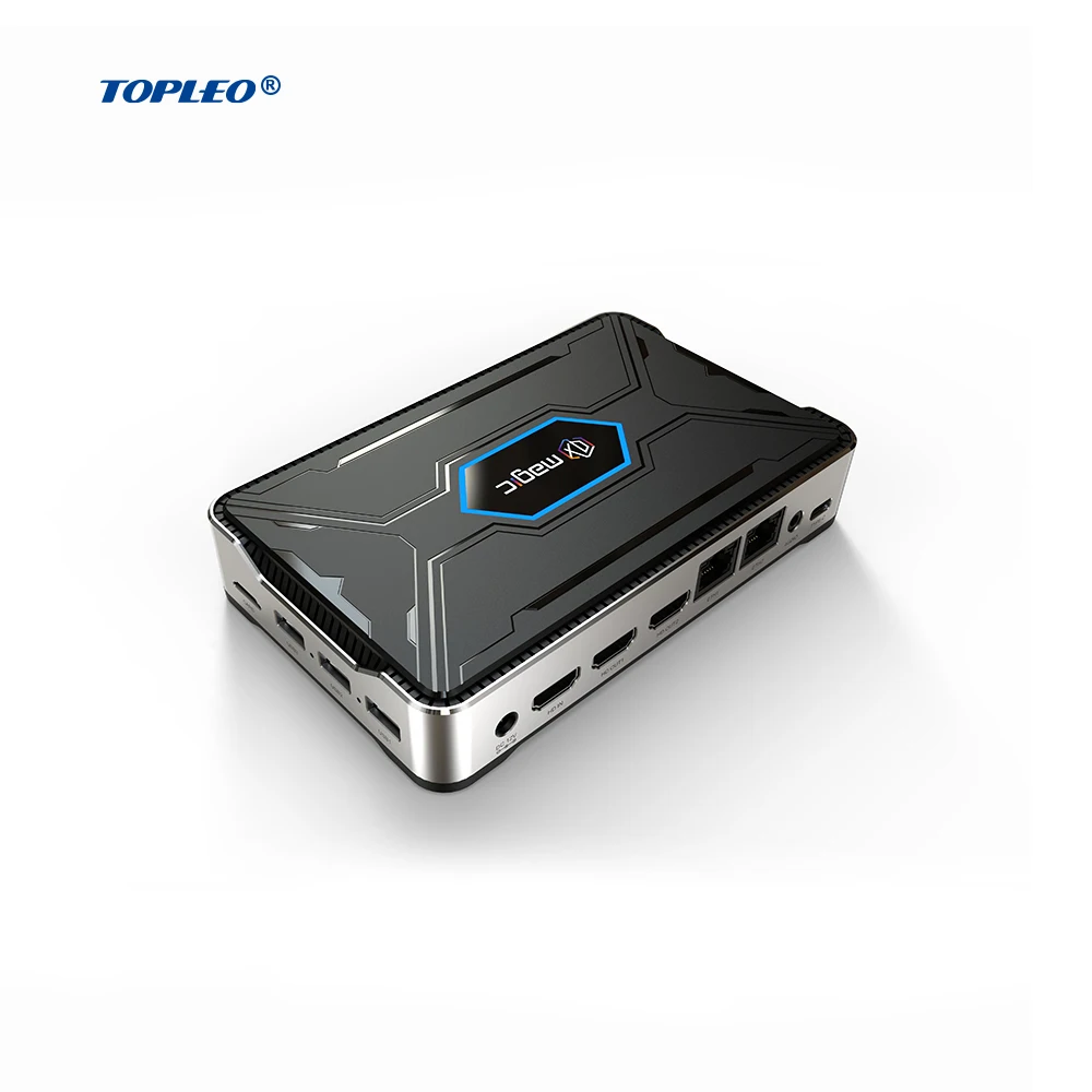 Tople Android 12 ТВ-бокс декодер с 4 ГБ 64 г RK3588 4K 8K потоковая передача Linux смарт-функции четырехъядерный процессор 5 Wi-Fi 2 оперативной памяти