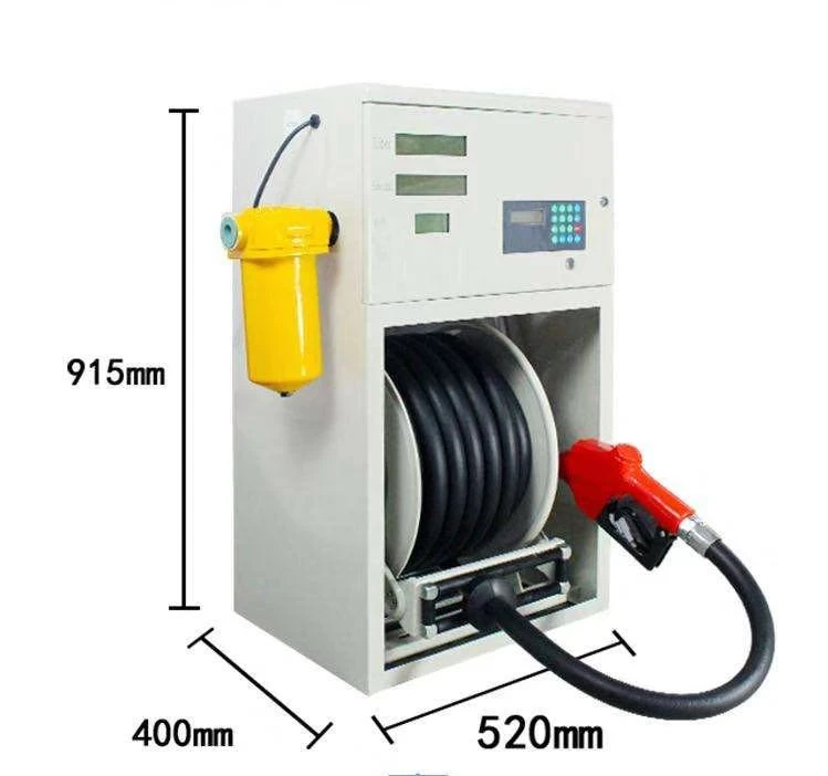 Bunded Diesel Fuel Dispensing Tank with Spring Hose reel