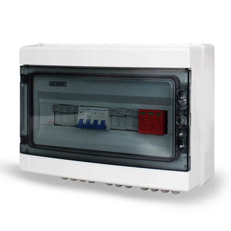 High quality GOZEN-PV input 1 output 3 Strings with dc fuse spd and mcb Solar Combiner Box