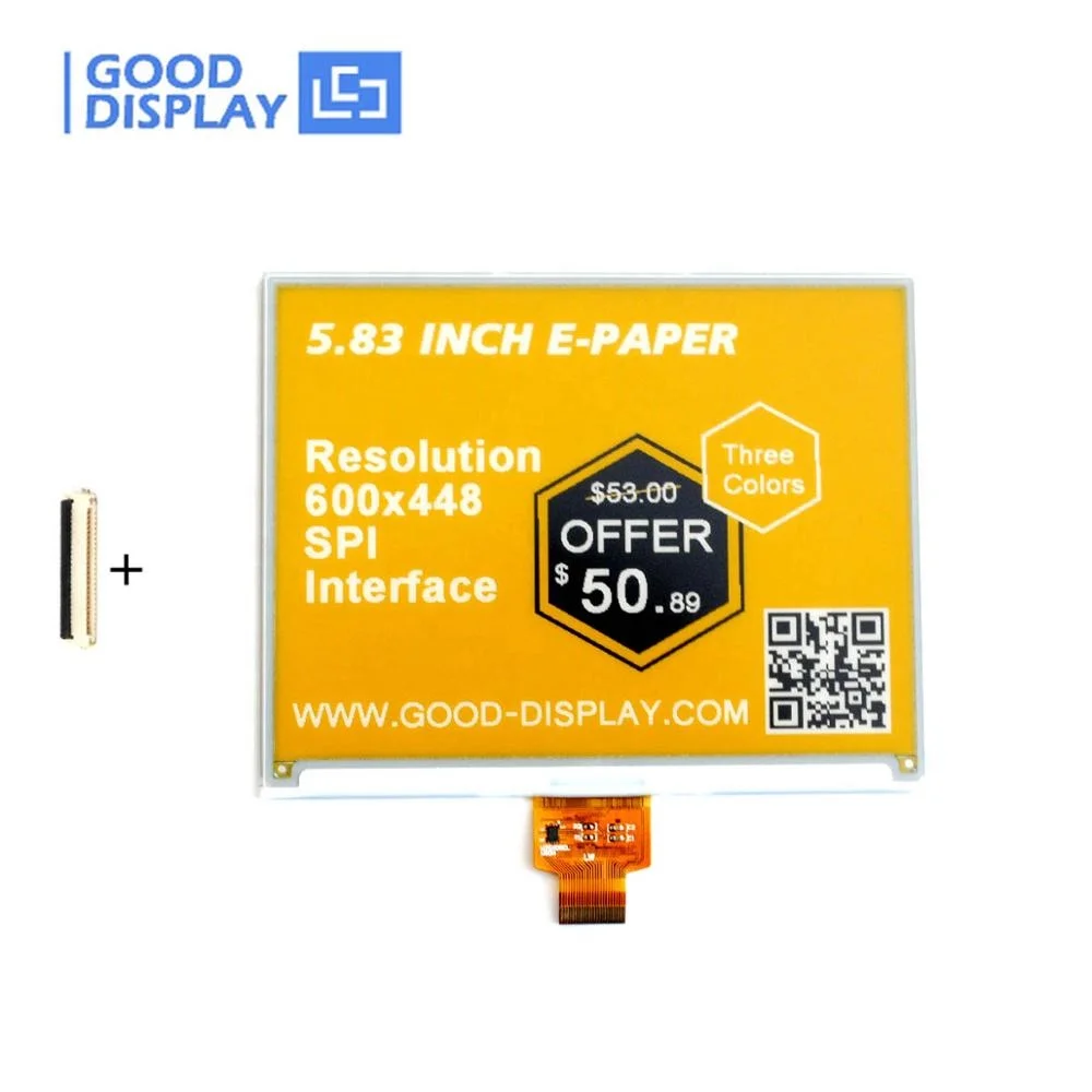  Goodisplay дешевый SPI 5 83 дюймов 600x448 цветной дисплей e