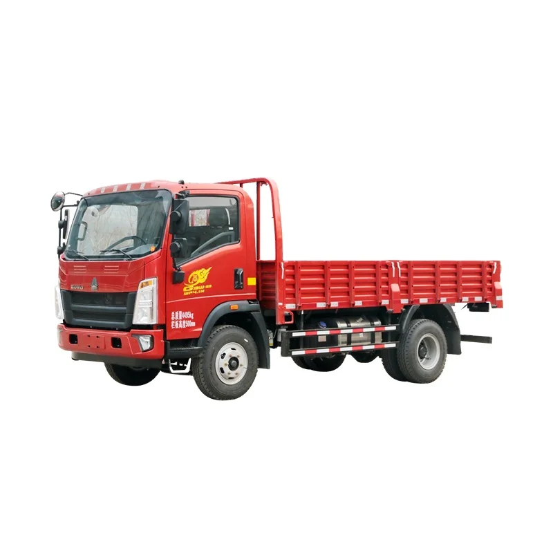 Low Price Sinotruck Light Duty 4x2 6 Wheel Light Dump Truck 3.5 Ton 5 Ton Diesel Small Cargo Truck For Sale