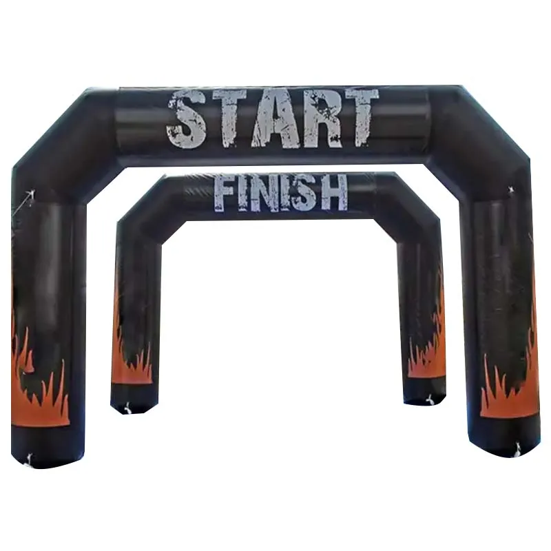 Inflatable Candy Cane Archway For Christmas Outdoor Decorating Inflatable Xmas Archway