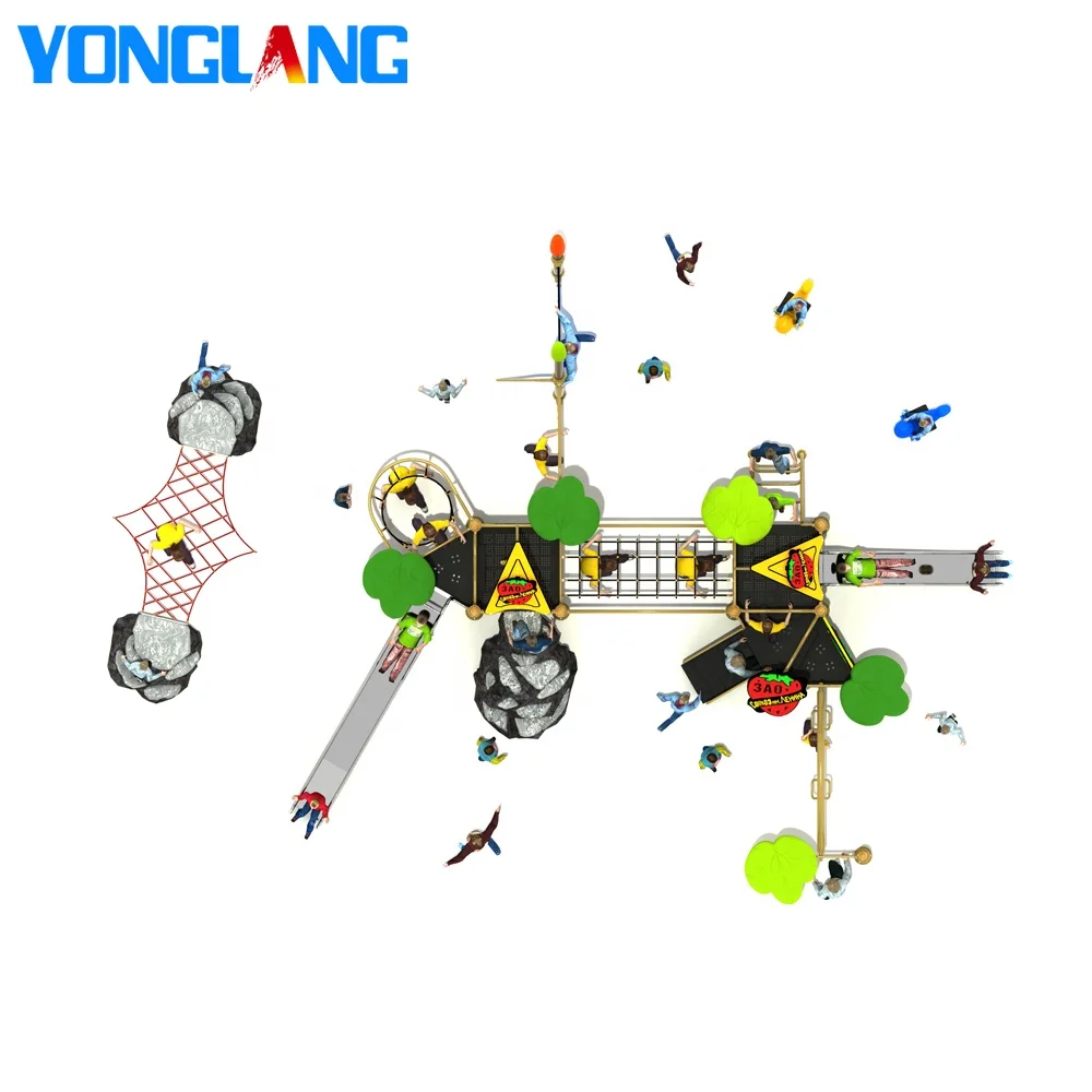 YL-J078 2022 New Style Cheap Slide Equipment Kids Outdoor Playground For Preschool