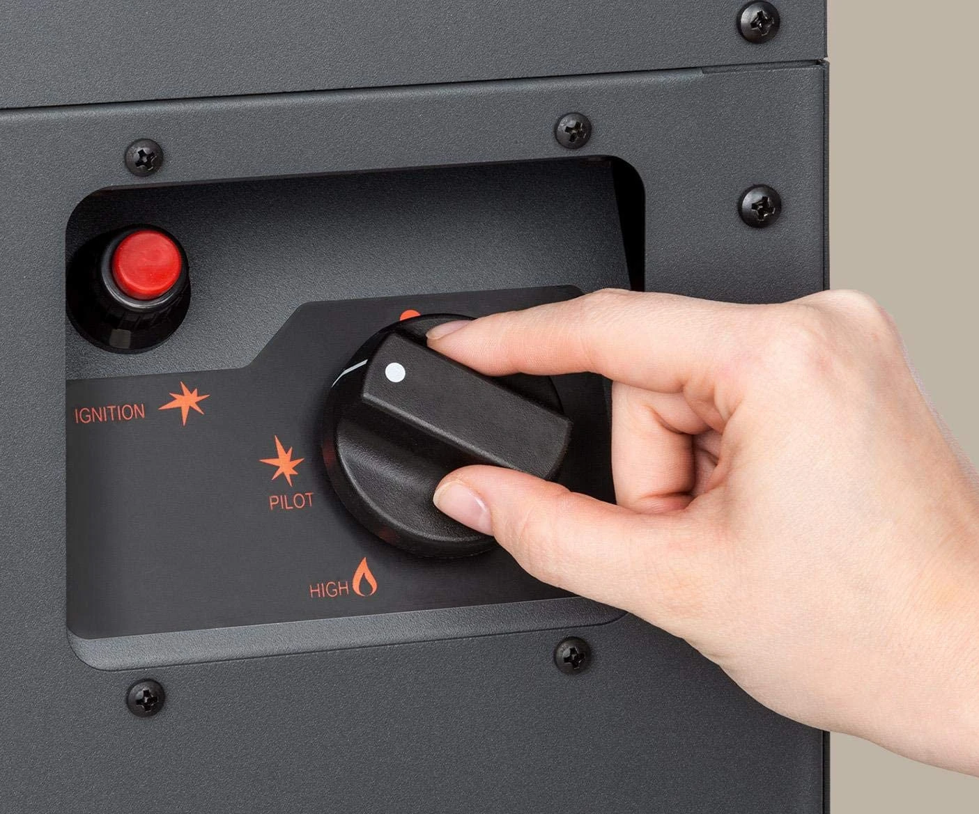 outdoor glass flame pyramid gas patio heater with dancing visible flames of fire pit burner CE approved girepit gas