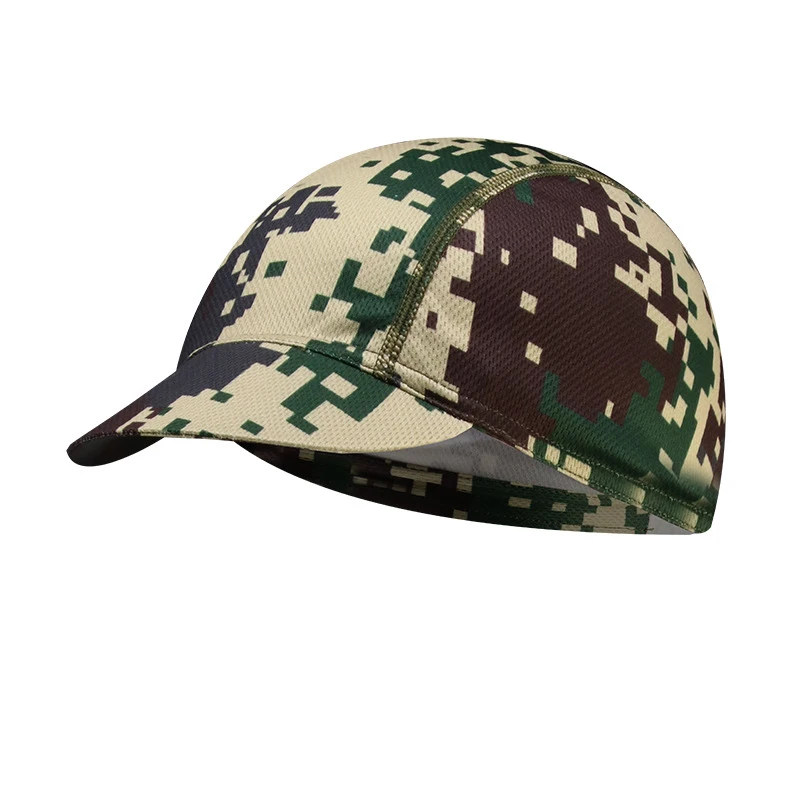 Men Women Motorcycle Cycling Cap Under Helmet Breathable Road Mountain Bike Hat Accessories Bicycle Cap With Sun Visor