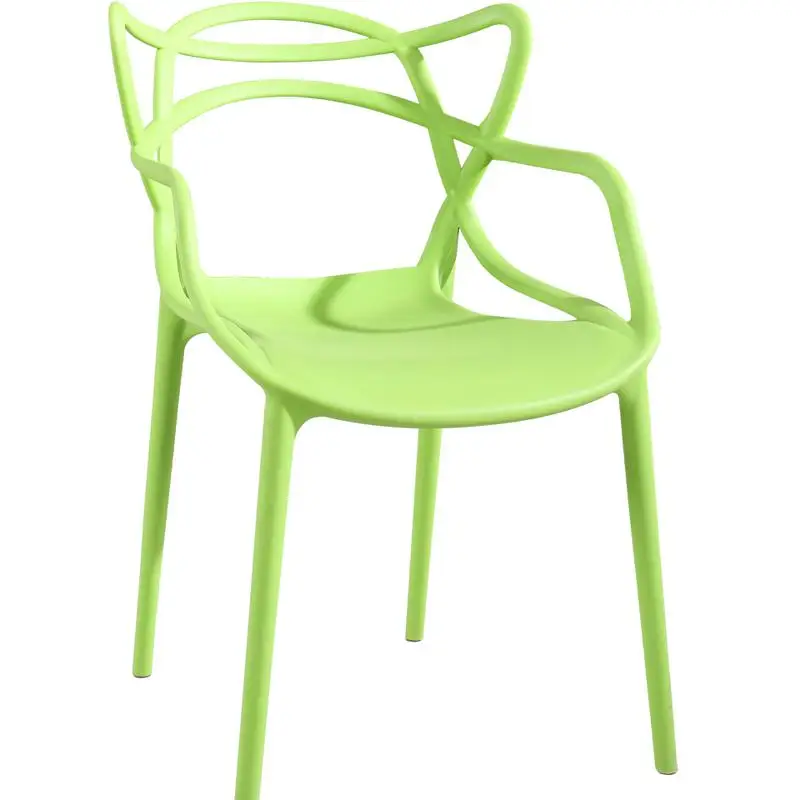 Cheap Price Outdoor Modern White Restaurant Stackable PP Dining Plastic Chairs For Sale