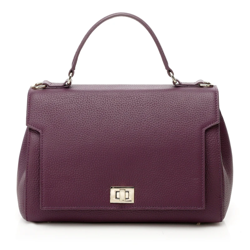 Low MOQ Customized Handbag Handmade Genuine Cow Leather Tote Bag