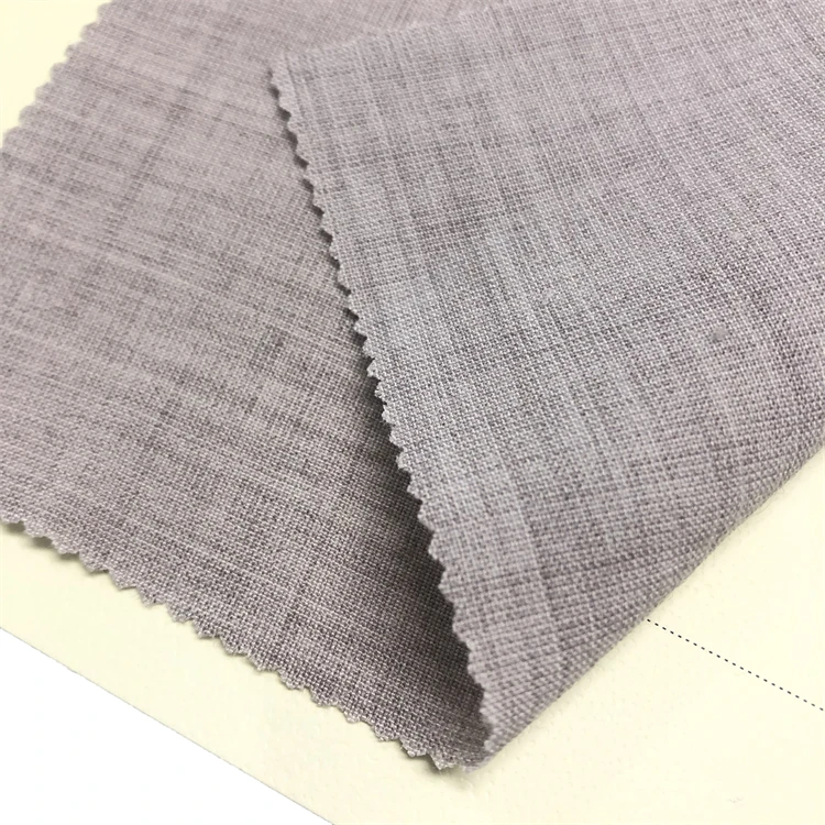 Wrinkle Resistant Multicolor solid tr polyester rayon spandex fabric for formal female suit