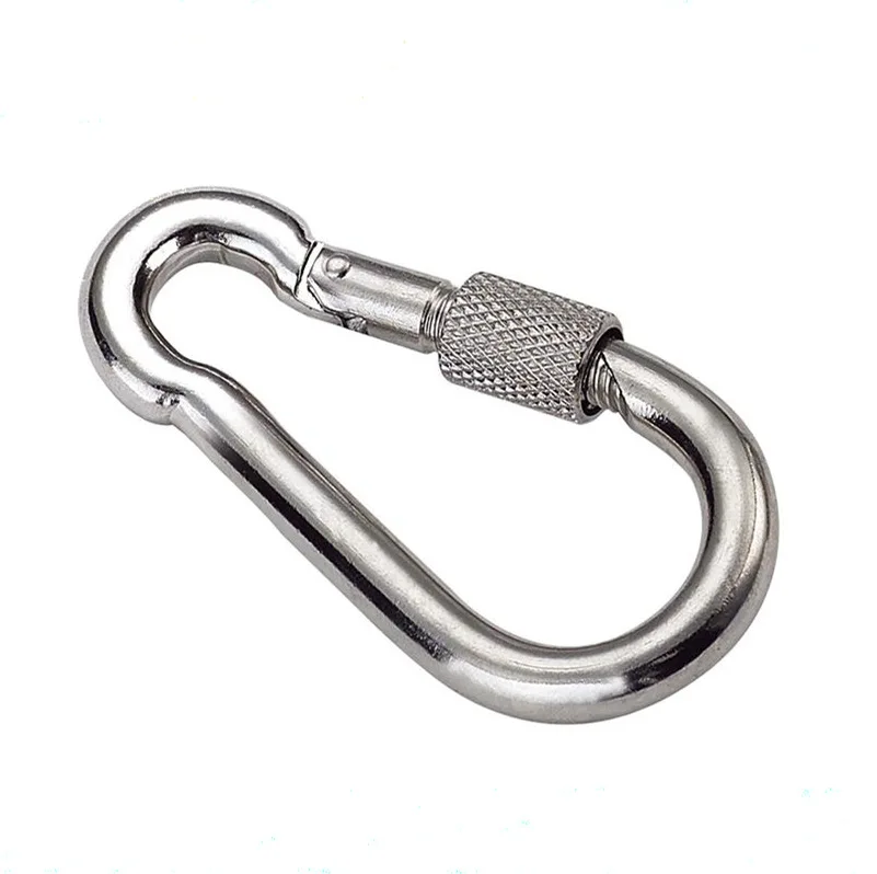 304 Stainless Steel  Nut Spring Sook With Safety Ring