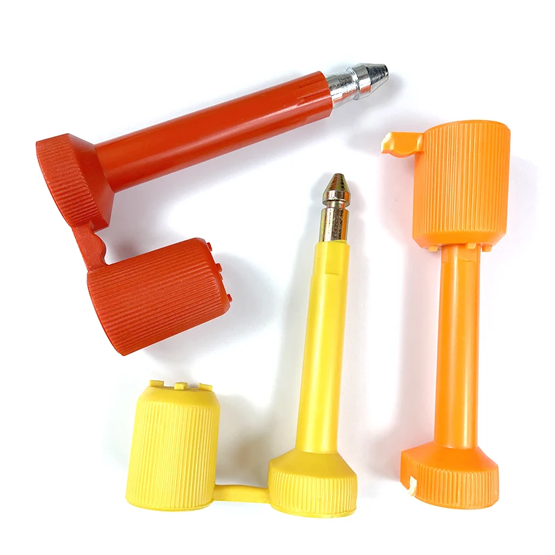 self locking anti-rotation high security bolt seal ABS plastic locks safety bolt seal container numbered bolt security seals
