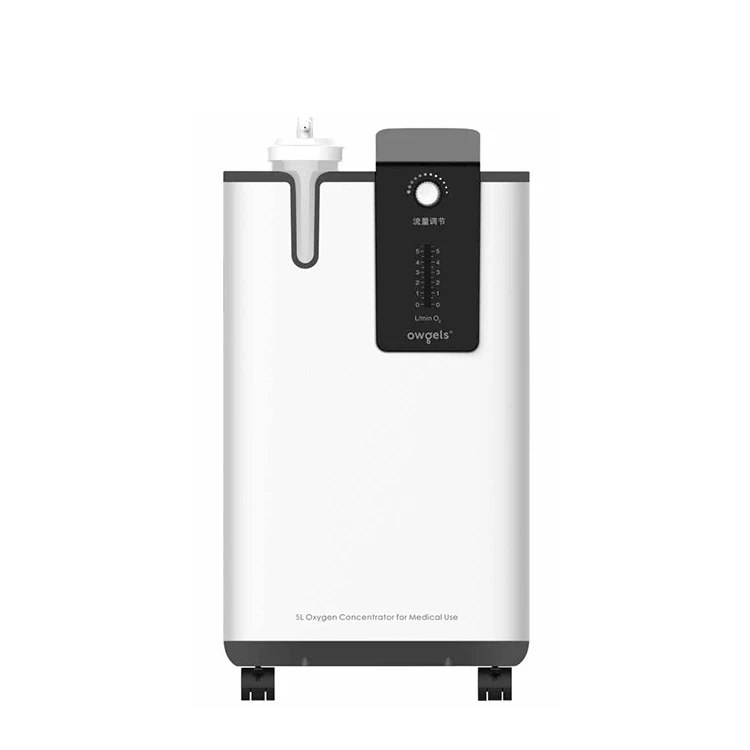 New Version Owgels CE ISO 5L Oxygen Concentrator Machine Oxygen Concentrator Used For Medical and Home LED Display Touch Screen