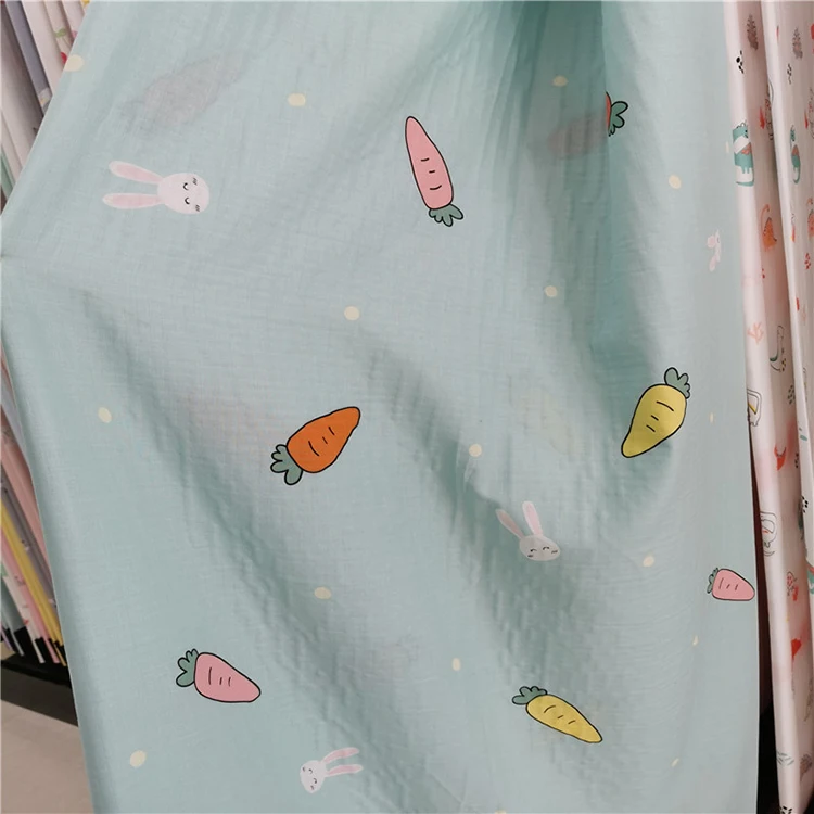 Wholesaler  Customization Printed 100% Cotton Twill Printed Cotton Fabric for Bed Linen OEM Order