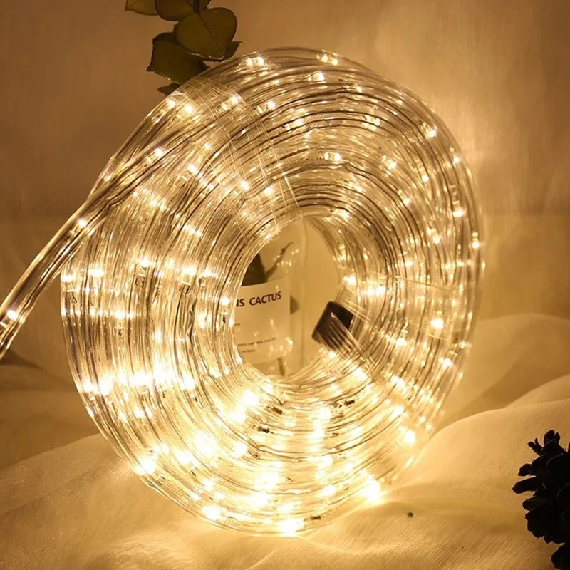 Waterproof Led Rope Light Color Changing 10 Meters Set  Led 220v Outdoor Decoration Christmas Led Rope Light