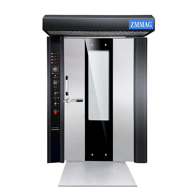 medium bakery rotary rack oven baking timer for rotary oven 32 trays electric rotary rack oven
