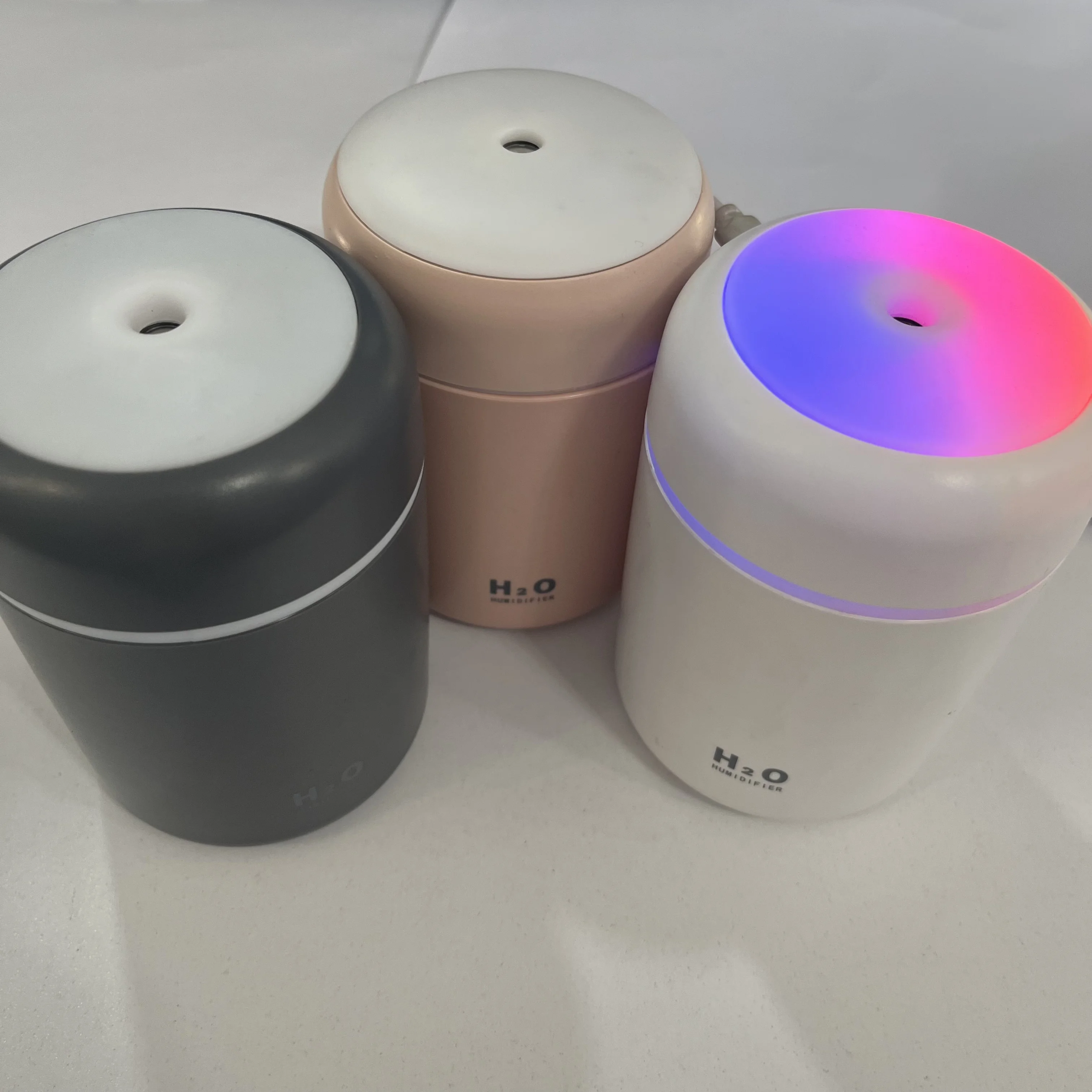 Bedroom Office Hydrogen Oxygen Air Purifier Mist Humidifier With Colorful Light And 8L Large Capacity Water Tank