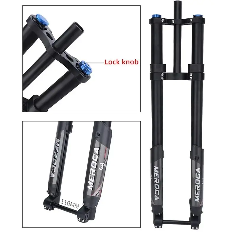 Factory direct KKE front fork Best price for motorcycle shock absorber front fork DNM USD-8 dirt bike front fork
