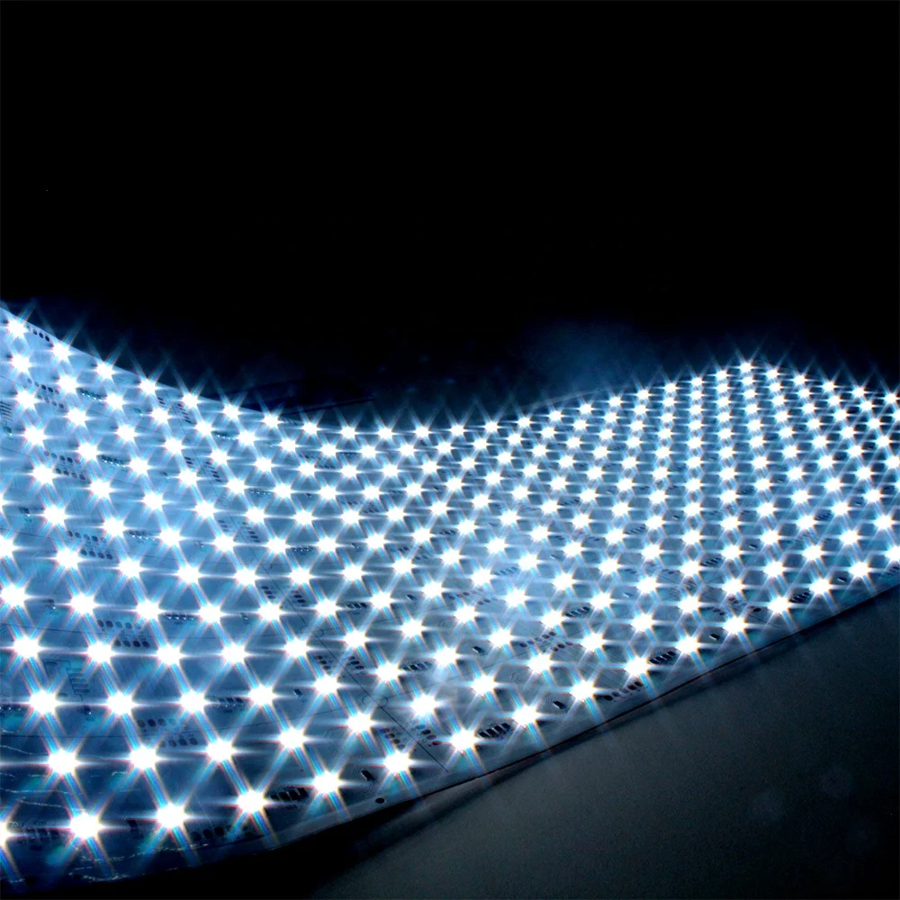Factory Cuttable Ultra Paper Thin Stone Backlights SMD5050 RGBW Flex Flexibility Led Panel Sheet Light for Countertops