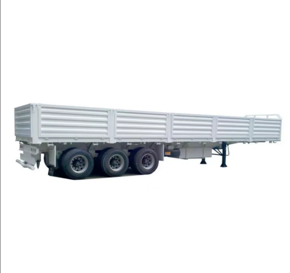 China manufacturer Heavy Duty 3 Axle 40ft 40 Ton Side Tipper Semi Trailer for Efficient Bulk Cargo Unloading