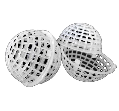 PP material aquarium bio ball packing Plastic filter Wastewater treatment porous suspension ball