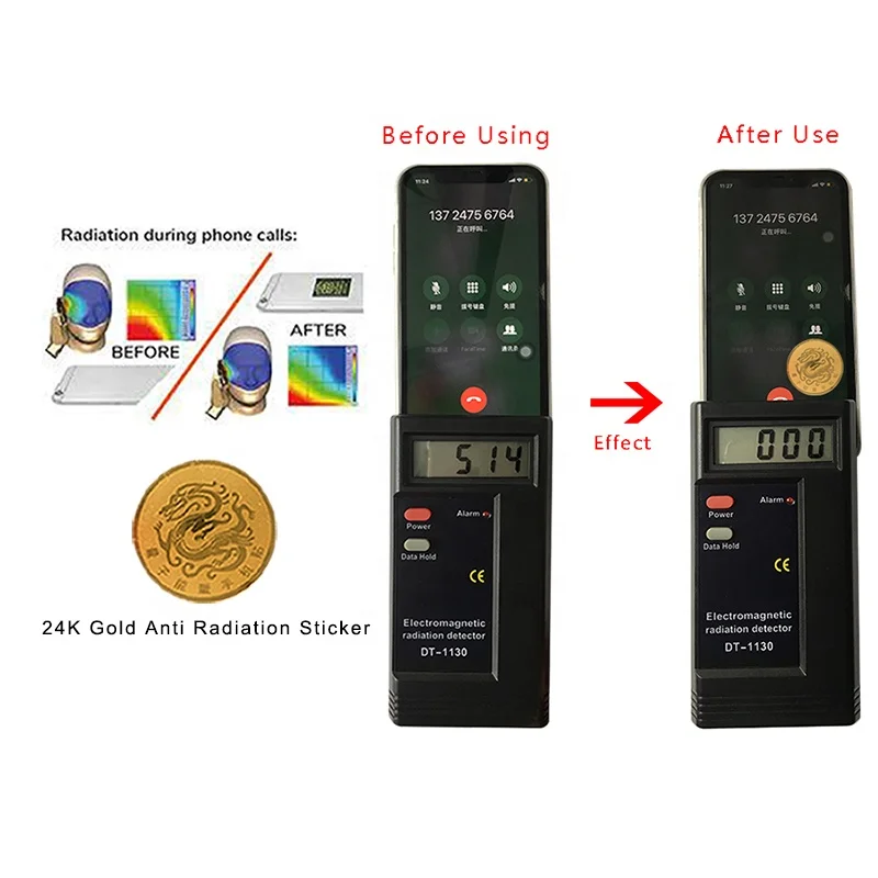 Anti Radiation Quantum Shield Sticker EMF Blocker Neutralize Protection from Cell Phones and Electronic Devices WiFi 5G