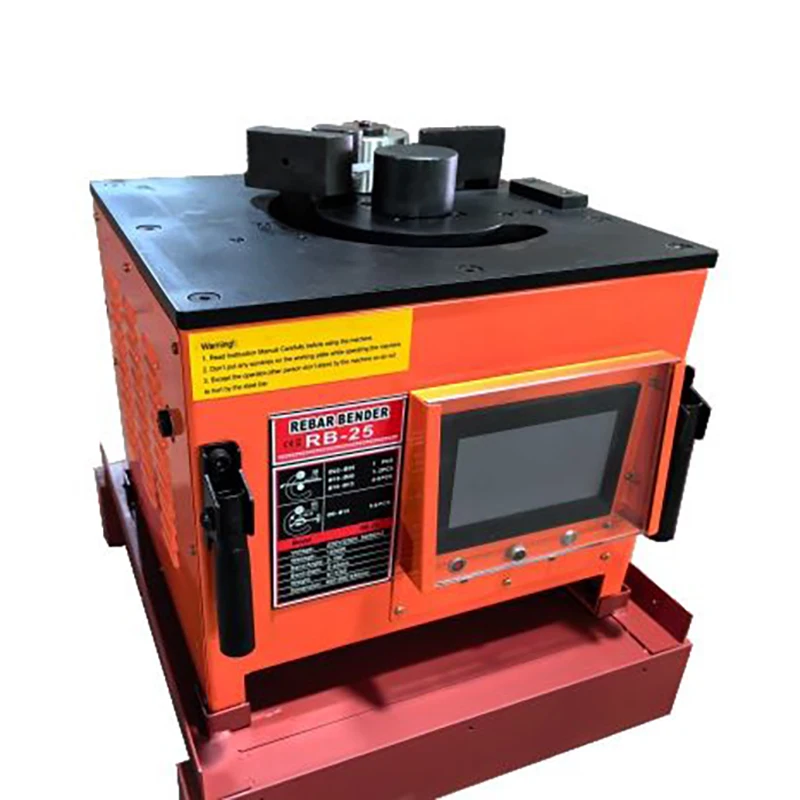SFREYA RB-25C  Pipe bending machine   Hydraulic Electric Bender Rebar Bending Machine Steel Bar Bending Metal Machine