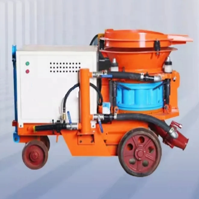 200m High Pressure Dry Concrete Shotcrete Mortar Spraying Pump Machine for sale