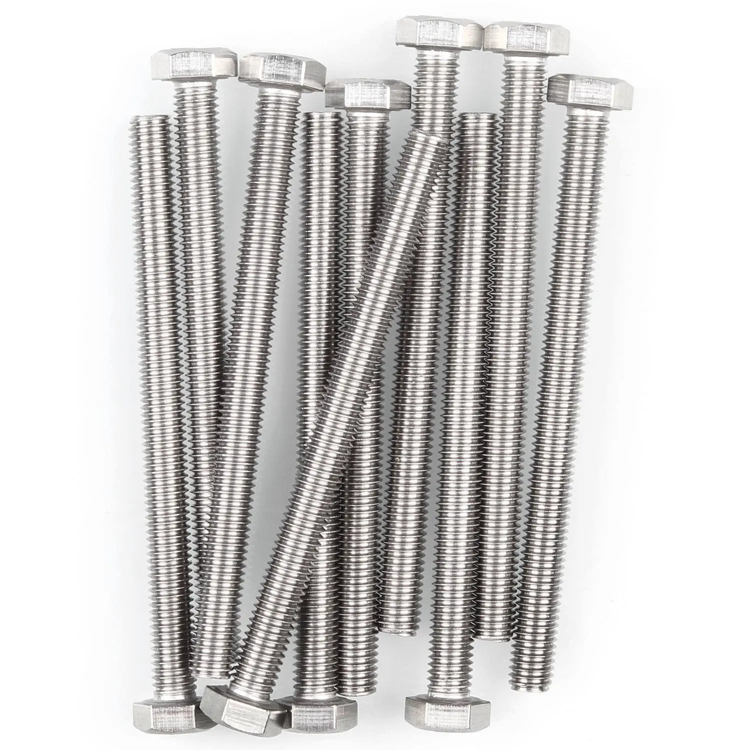 HCH Stainless Steel M3-M56 Ss304 Stainless Steel Hex Bolts Nut Set With Washer Hexagon Bolt Nut And Washer Set Bolts And Nut