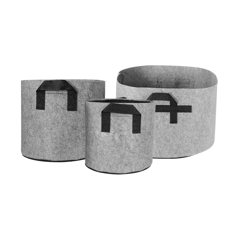 Wholesale oem strawberry vegetable tree garden 10 gallon 100 gallon large nursery fabric grow bag