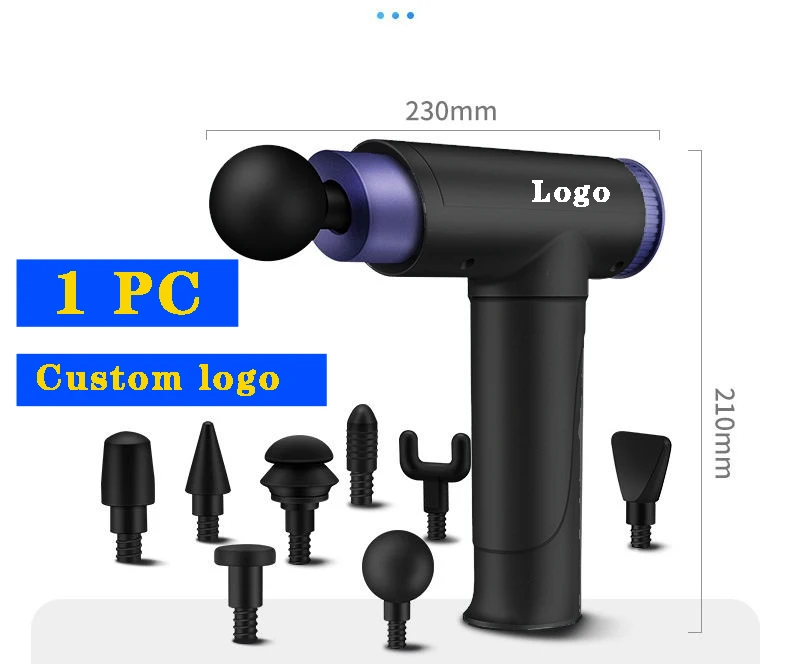 
chiropractic deep tissue Muscle sports vibration cordless Massage Gun best handle massage gun with massage gun battery 