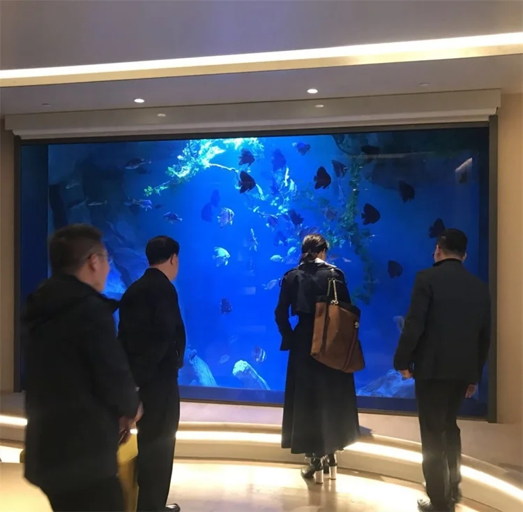 Beautiful Acrylic Fish Tanks Are Used in Restaurant Aquariums & Accessories Plastic 100% Imported Lucite After Filtering 500l