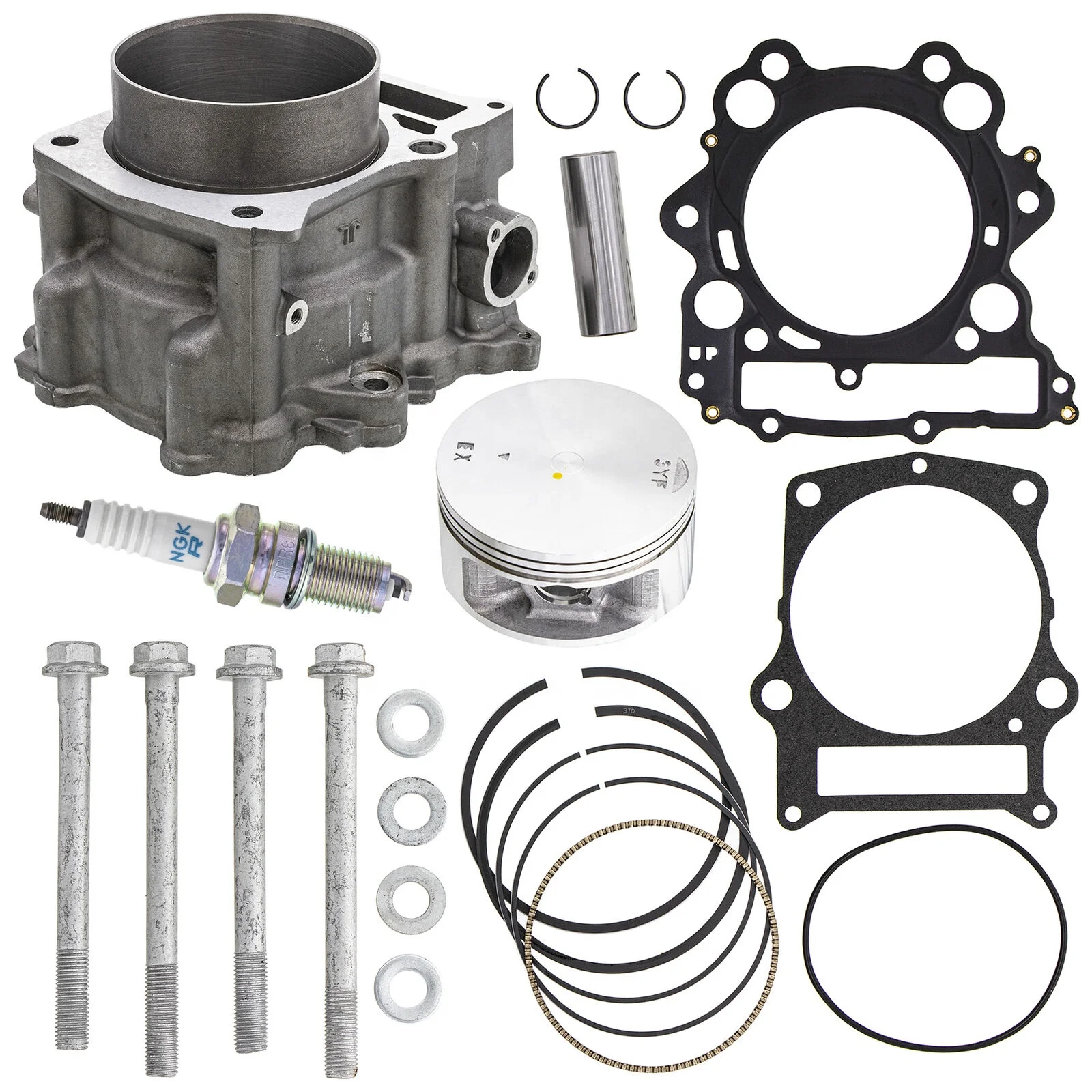 Big Bore 102mm 686cc Cylinder Piston Gasket Set Fit Yamaha YFM660 Grizzly 660 Raptor Rhino