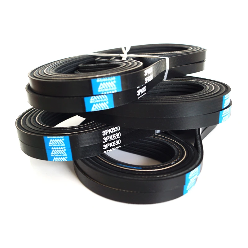 OEM EPDM rubber 3PK 4PK 5PK 6PK 7PK 8PK 9PK 10PK V fan ribbed PK belt