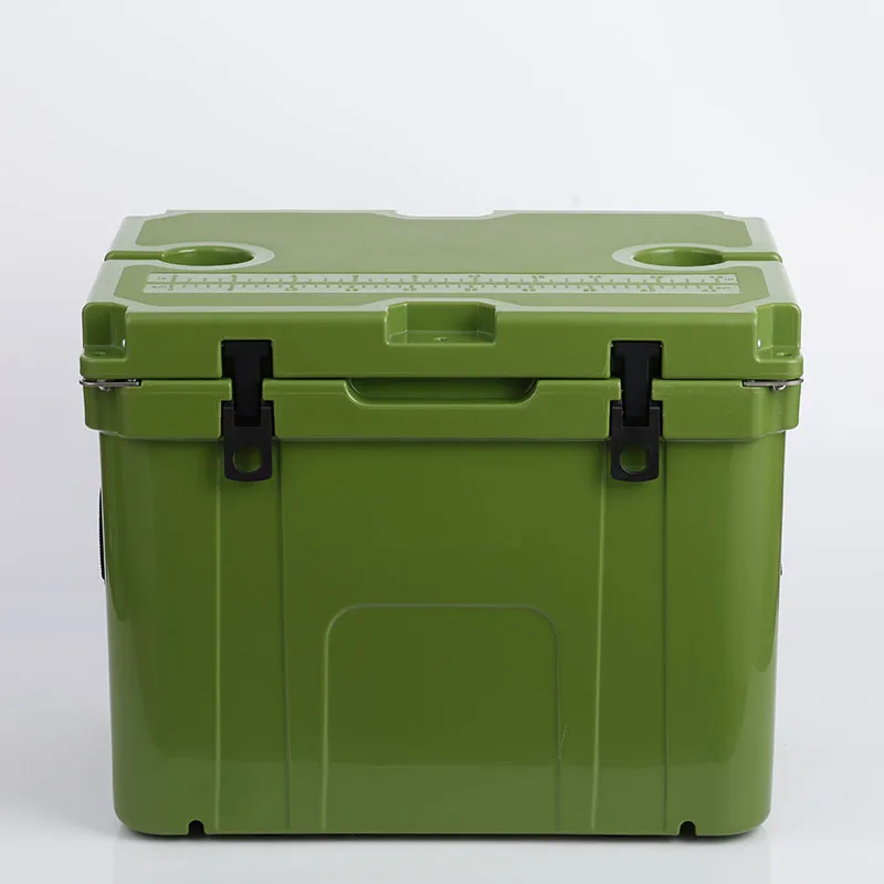 fishing ice box water sport heavy duty waterproof jet ski cooler with fishing rod holder