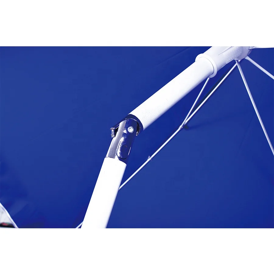 
Multi Color Polyester With Tilt Parasol Beach Umbrella 