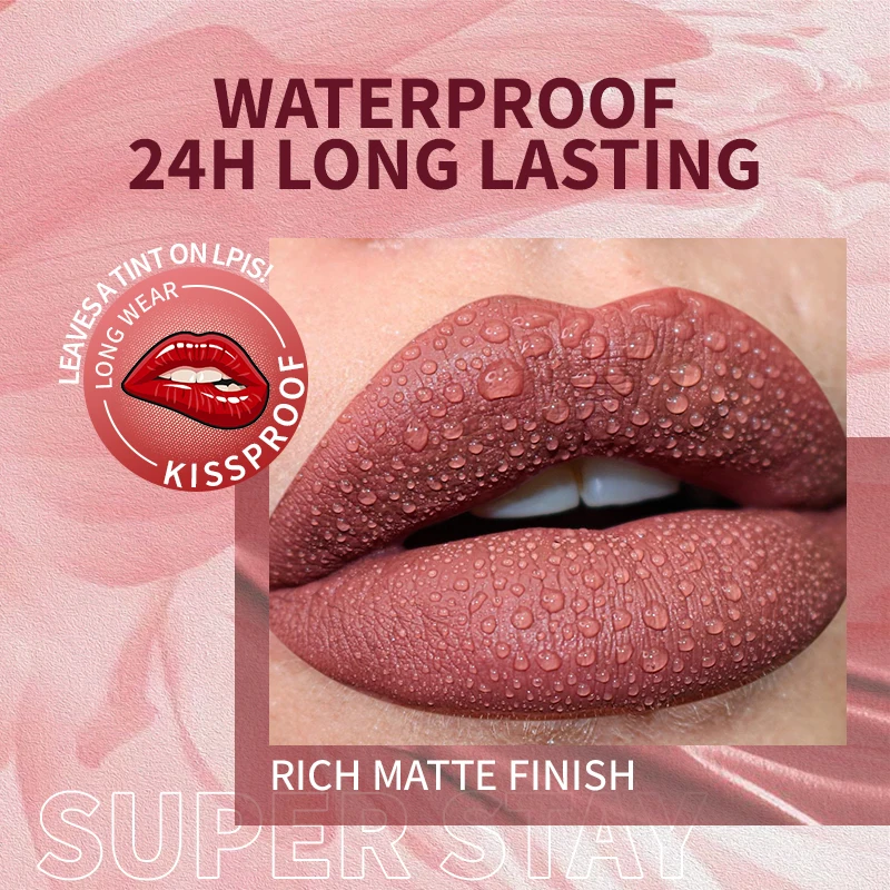 New Lip Gloss Creating Plump And Enticing Lip 12 Colorful Lip Gloss Choice Versatile Makeup Waterproof Matte Lipstick