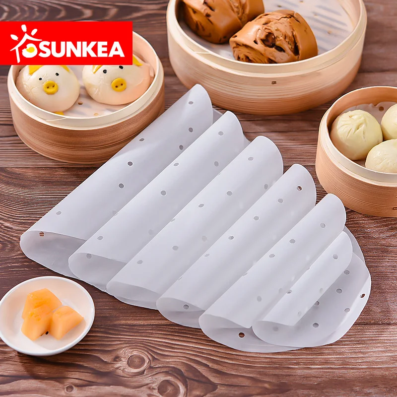 
Disposable food grade greaseproof steamer paper 