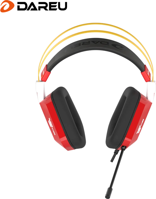 Dareu EH732 gaming headset ready to ship noise cancelling headphones 700 over ear amazon top seller music play game RGB Ambient