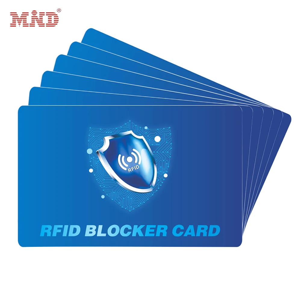 Professional Custom Anti Theft RFID Blocking Card