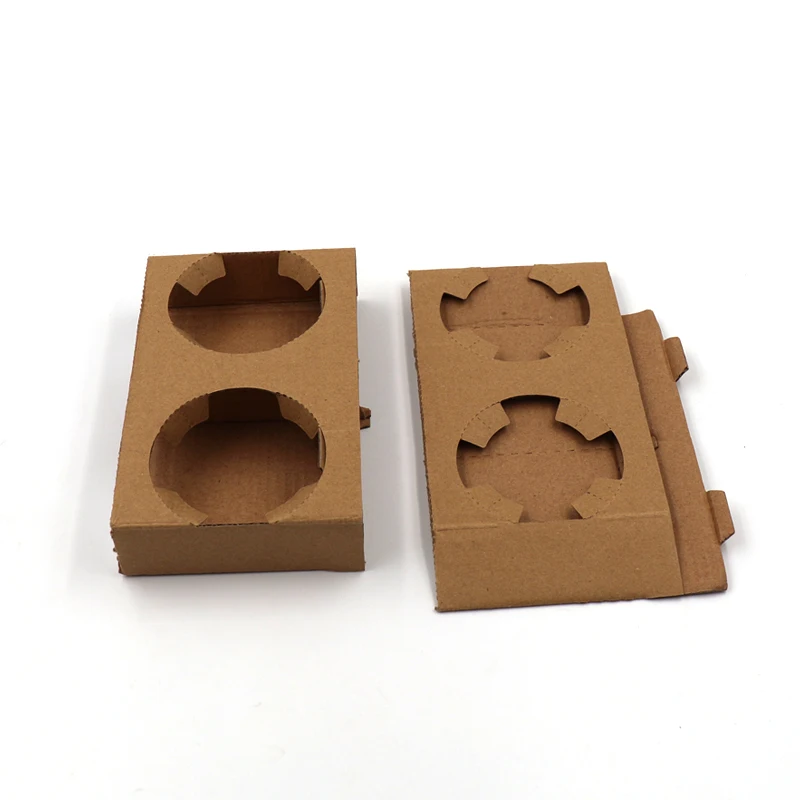 Food Grade Cardboard Take Away Coffee Paper Cup Holder