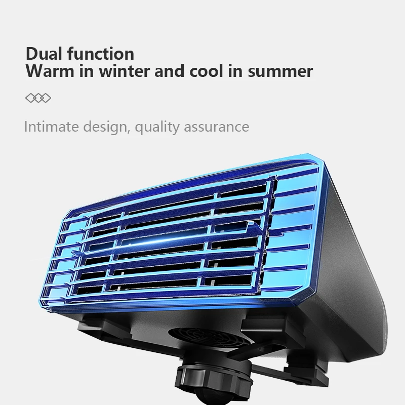Hot Sale Portable Electric Plug In 12v Car Heater Fan / Car Defroster Car Heating Cooling Fan