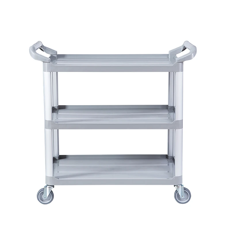 Wholesale 3 Tiers Restaurant Utility Cart Food Trolley Cart Service Cart