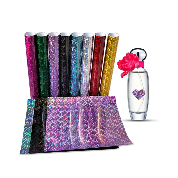 Permanent Glossy Rainbow Spectrum self adhesive vinyl film For Crafts Signs, Decals Stickers, Cups, Came