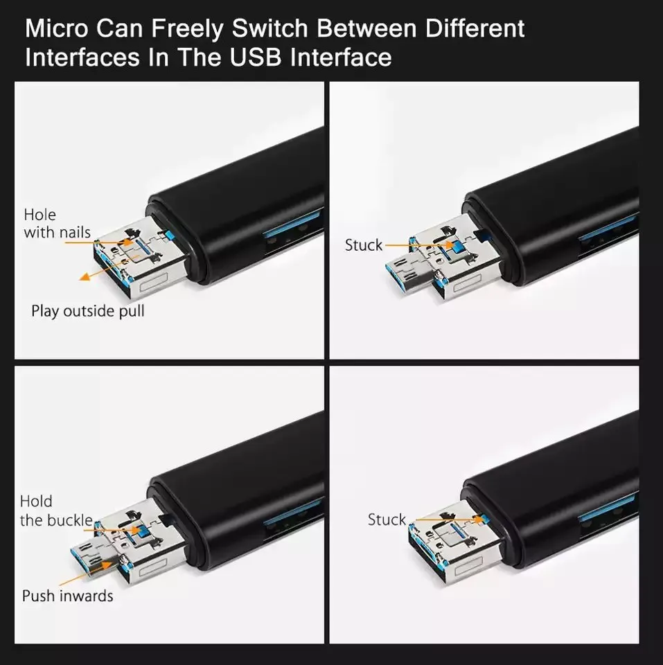 Новый Usb кардридер Micro адаптер