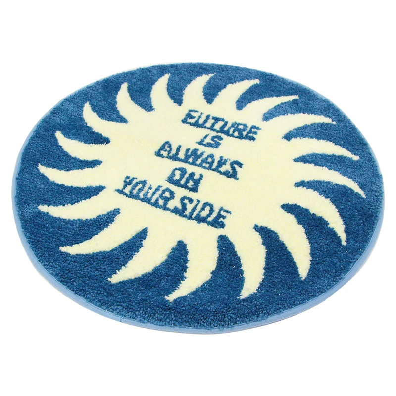 custom digital print 3D Rectangle door carpets mats rugs