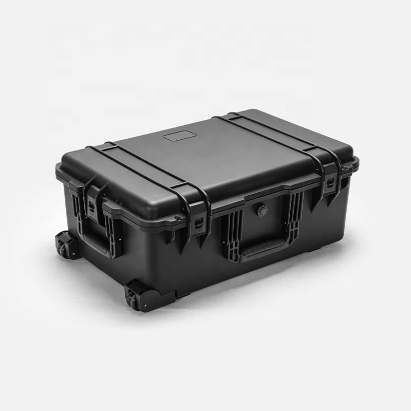 L218X Custom Rugged Truck Tool Box Heavy Duty with Wheels Waterproof Flightcase Plastic Case for Product Equipment