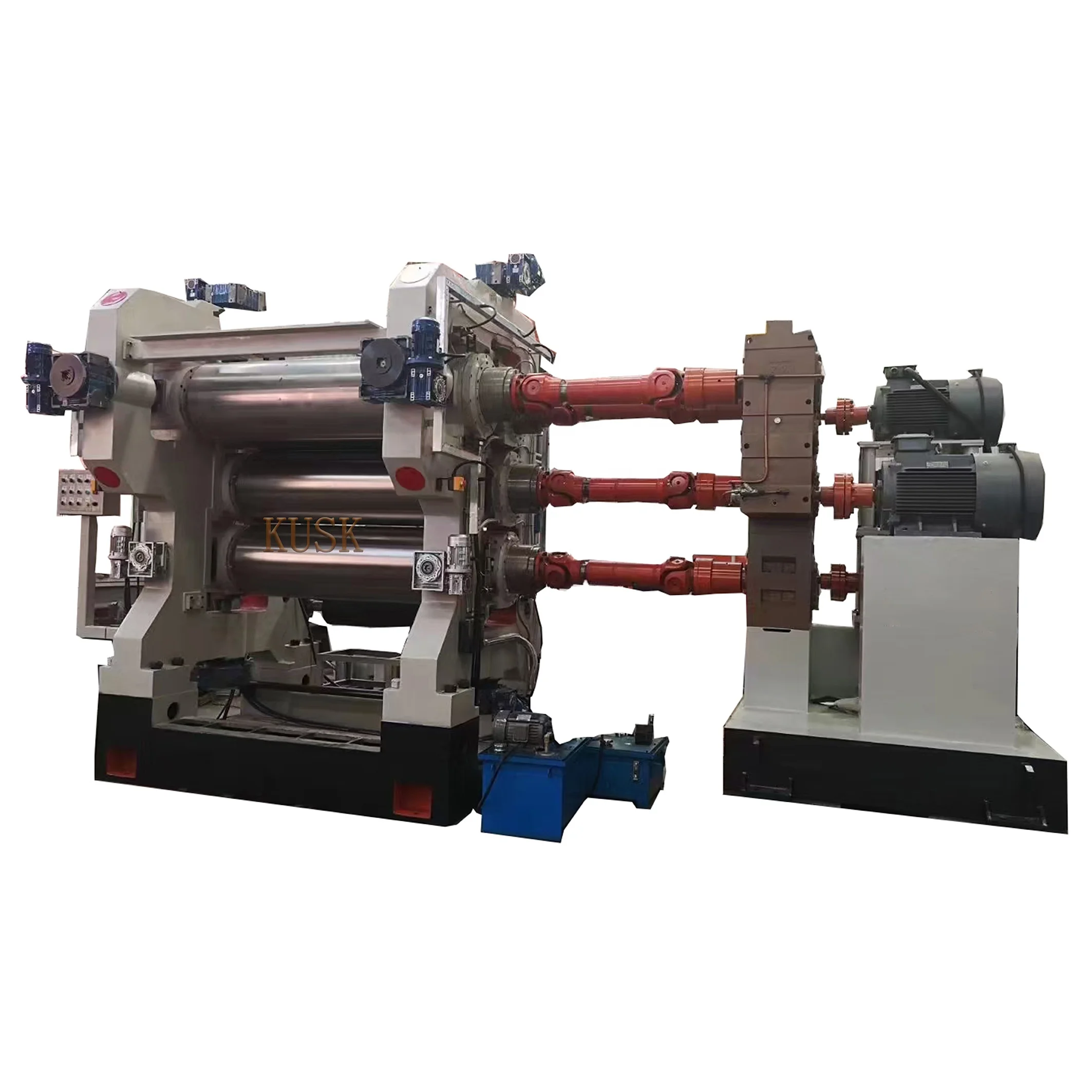 Four-Rolls Silicone Rubber Calender for Rubber Sheet Processing Line Calendar