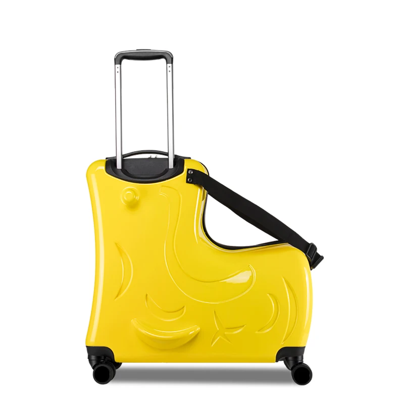 Hot Sale 20 24 Funny Gifts Ride On Suitcase Cabin 2020 ABS PC Kids Luggage
