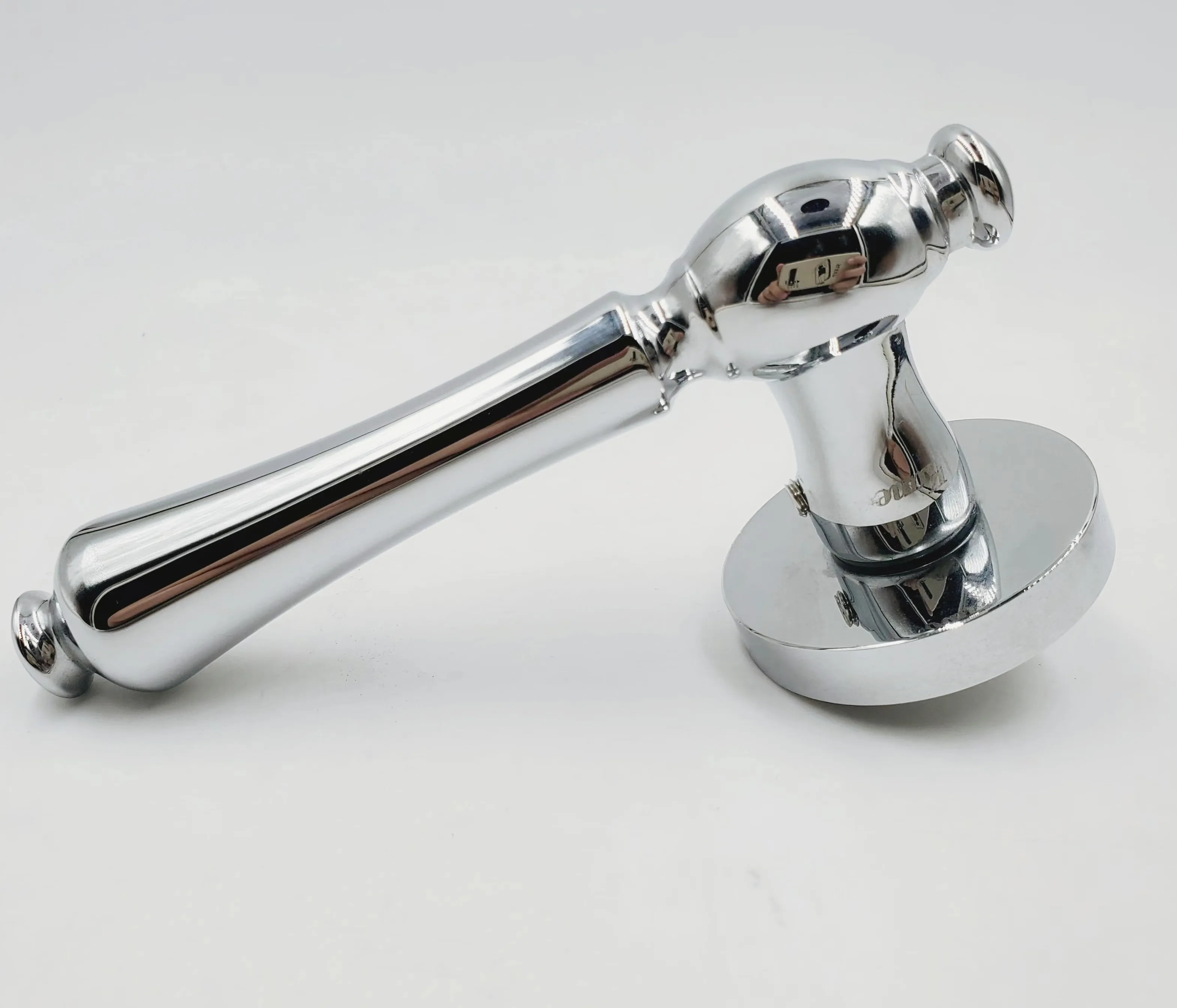 zinc alloy antique classic door lever handle on plate brass door handle lock