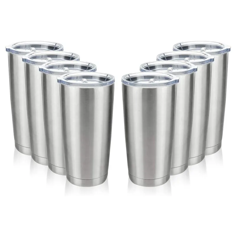
Large Capacity 304 Stainless Steel Thermos Cup Insulated Vacuum Flask 20oz Travel Coffee Tumblers Cars Vehicle Beer Mug With Lid 