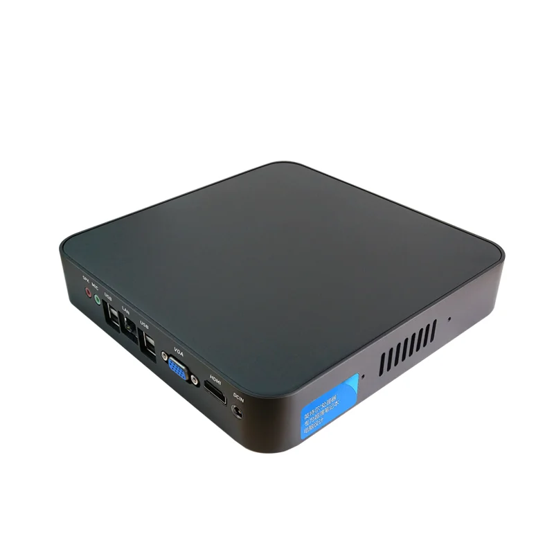 industrial dual com mini pc nuc core i5 i3 i7 dual lan portatil desktop small computer with fan serial parallel port Type-C port